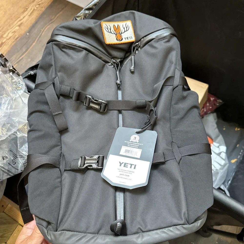 Yeti Bozeman X Mystery Jackalope Backpack New W Tags Black